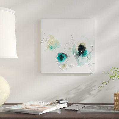 « microcosm i », reproduction de peinture à l’aquarelle sur toile tendue