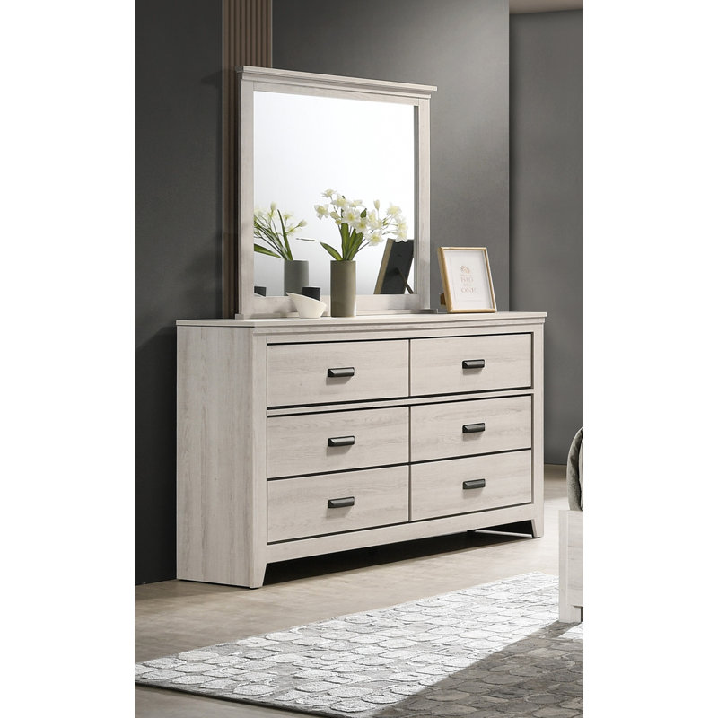 Mobilier de chambre à coucher 1 tiroir 1 pièce Rustic Contemporary