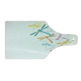 Ambesonne Dragonfly Tempered Glass Cutting Board Winged Insects Bugs Multicolor