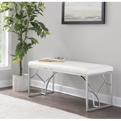 Banc en simili-cuir