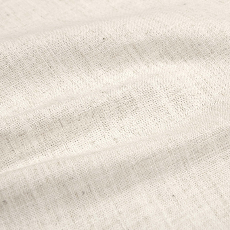 Pires Upholstered Platform Bed, Full, Classic Talc Linen