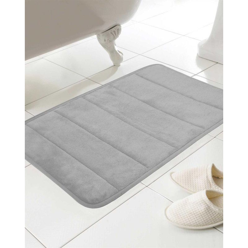Numayr Non-Slip Shower Mat, Grey