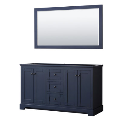 Avery 59.25'' Double Bathroom Vanity Base Only