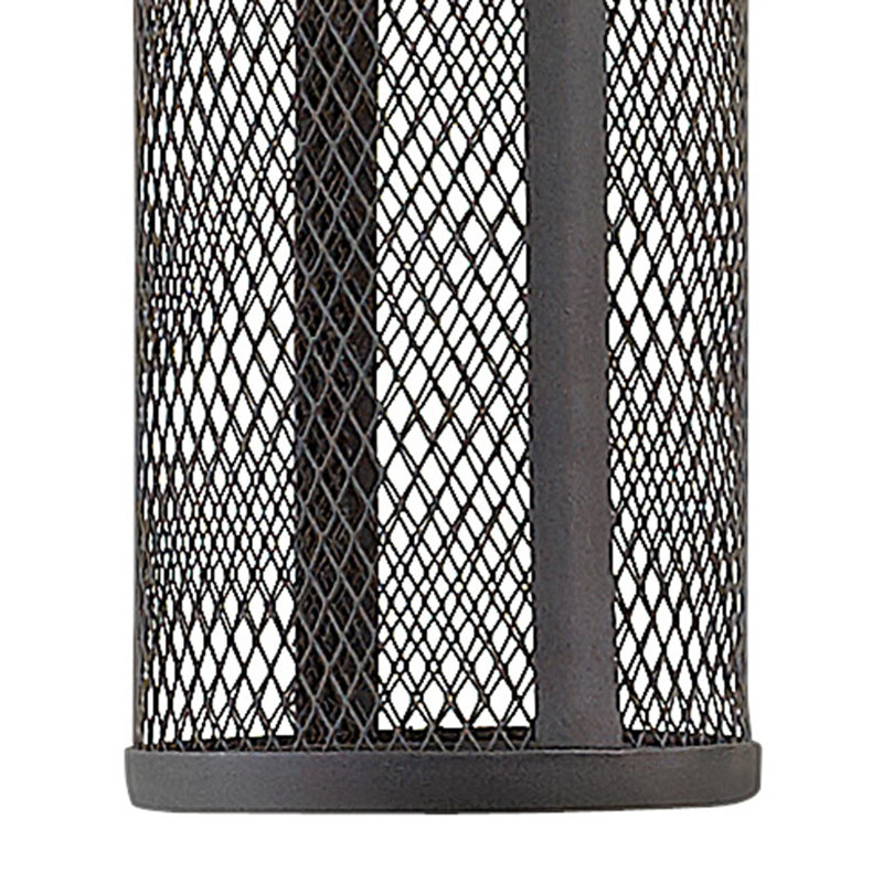 Applique murale d'extérieur Derek, Noir, H 14,5 po x l 4,5 po x P 4,8 po, Incandescent