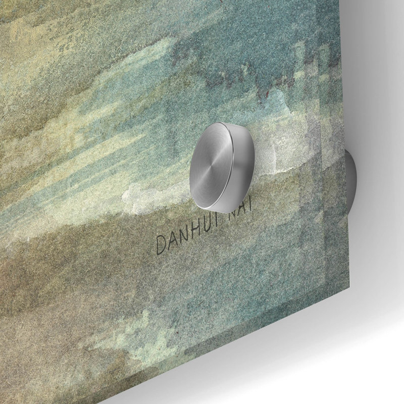 Art mural en verre «Lighthouse 1» par Danhui Nai, H 36 po x l 24 po x P 0,2 po