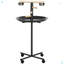 Bird Play Stand, Portable Parrot Perch, Bird Feeder Station