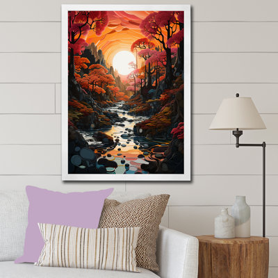 Serenity Lake Sunrise Beauty sur toile