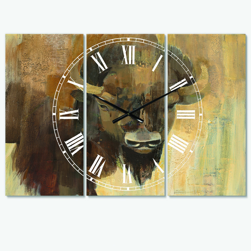 Très grande horloge murale Swigart