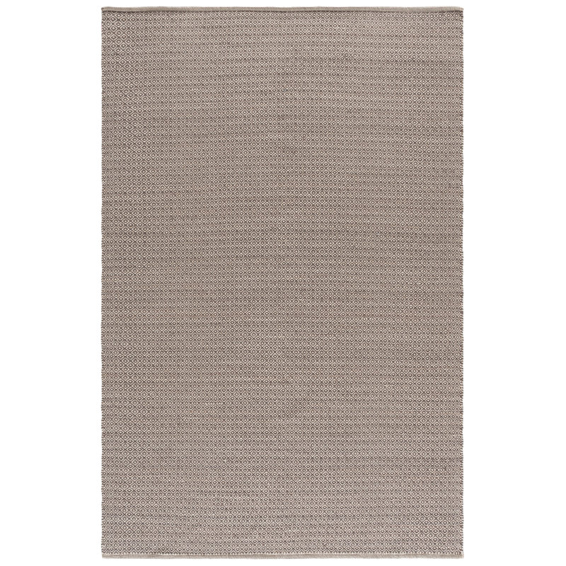 Bester Hand Woven Cotton Geometric Rug, Rectangle 6' x 9'