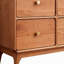 Meuble télé simple en bois massif avec rangement