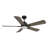 52'' Smart Ceiling Fan With Remote, Light Kit IncludedWorks With Google Assistant And Amazon Alexa,Siri Shortcut.