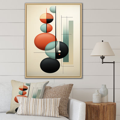 «Rising with the New Moon Geometrics Retro» - imprimé