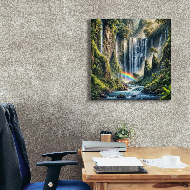Art mural sur toile Gennadi, H 26 po x l 26 po