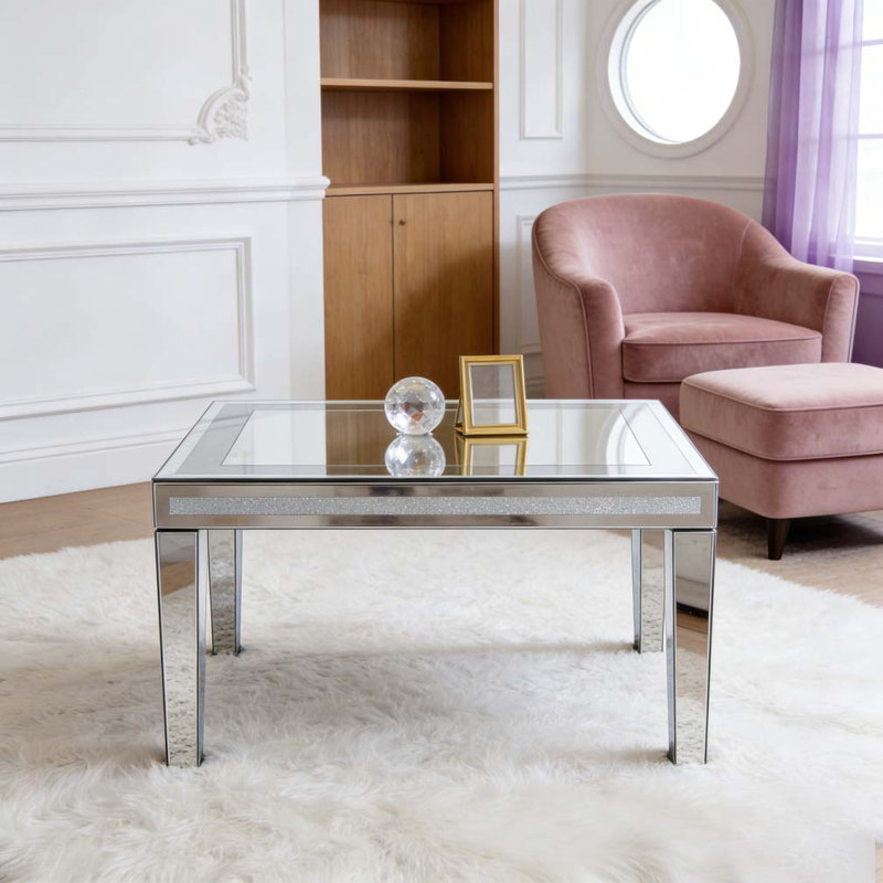 Tables basses argentées