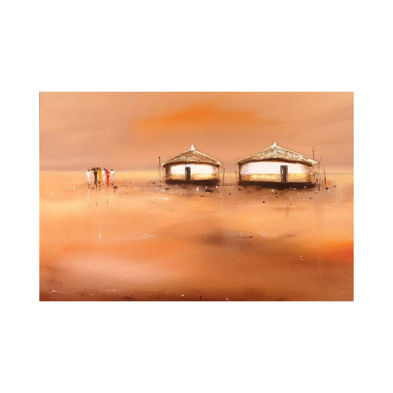 On The Waterfront III by Jan Eelse Noordhuis - Wrapped Canvas Painting, 20.32 cm H x 30.48 cm W