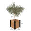 Boîte à fleurs en bois Mezza-55648292