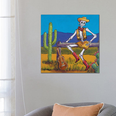 Western Cowgirl by Candy Mayer - Wrapped Canvas Gallery-Wrapped Canvas Giclée