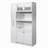 Multi-Layer Pull-Out Kitchen Storage Rack With 4 Doors-1244121267