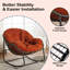 Chaise berçante d'extérieur et d'intérieur en osier Dimitritchka-2111635322-2111635321
