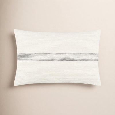 Cason Striped Cotton Throw Pillow