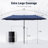 Aletse 13ft Rectangular Market Umbrella-1344034079