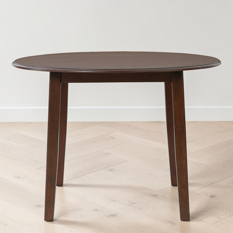 Table de salle à manger pliante ronde pour 2 à 4 personnes, double abattant, peu encombrante, ferme moderne, cuisine et salle à manger