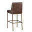 Tabouret de bar Leighland - Havana brun foncé-1126285375-1126196778