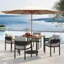 Ensemble repas d'extérieur 4 personnes L 37,5 po Alexandria Square