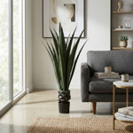 52-Inch Giant Agave Fake Plant with Pot