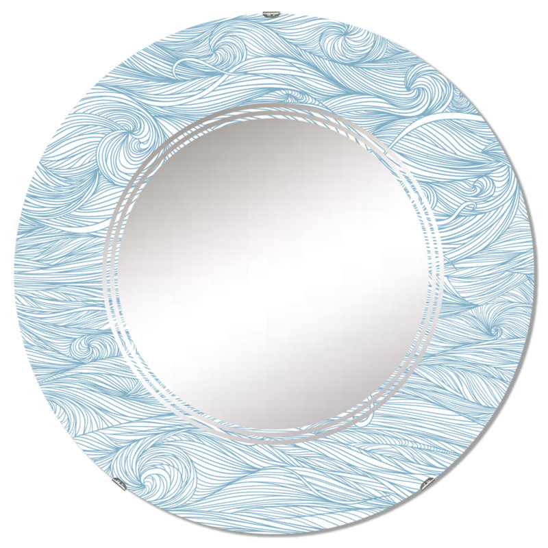 Circle Mirror, 24" x 24"