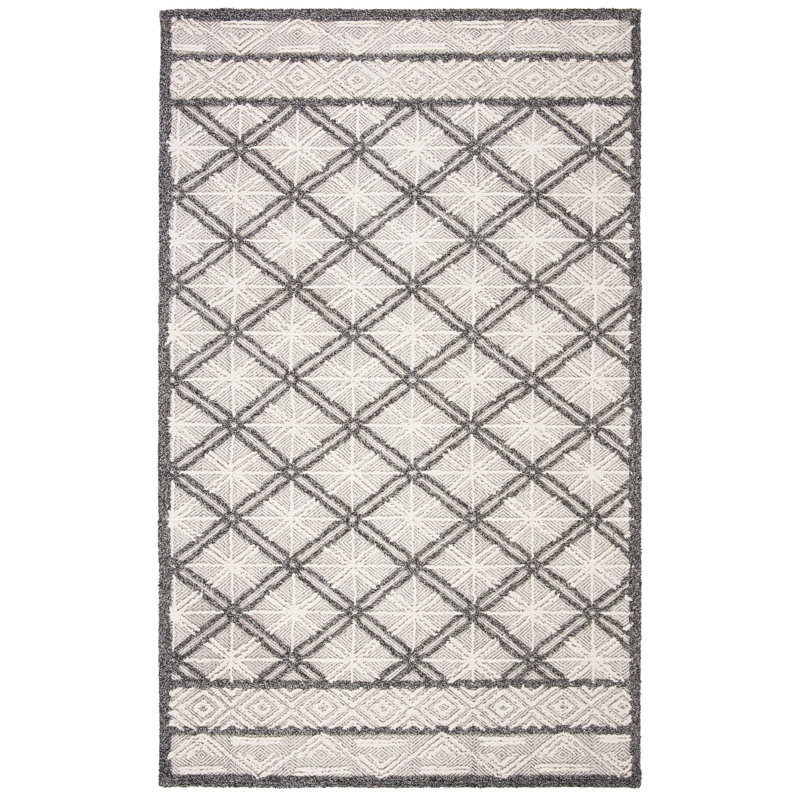 Colvin Hand Tufted Performance Geometric Rug, Rectangle 5' x 8'