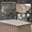 Outdoor Storage Shed 6x4 FT, Metal Tool Sheds Storage House with Lockable Double Door, Large Bike Shed Waterproof for Garden, Backyard, Lawn-117711713