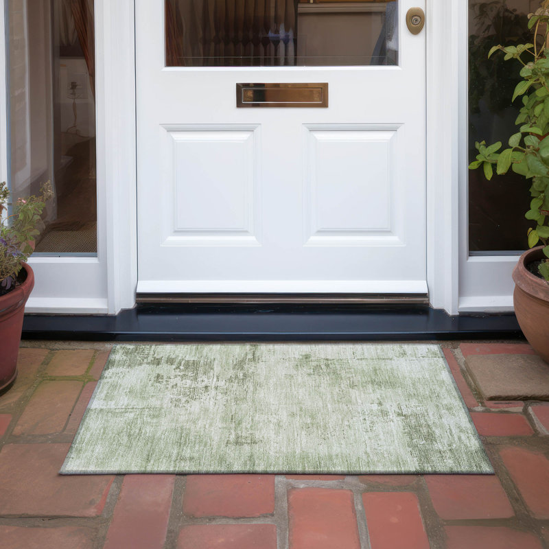  Machine Washable Indoor/Outdoor Chayden ACN1062 Rug, Rectangle 1'8" x 2'6"