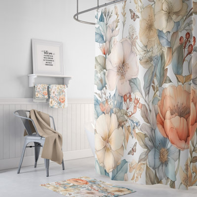 Floral Shower Curtain