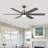 Modern 60-inch 6-blade Ceiling Fan With Led Light & Remote Control-922773453-922773454