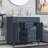 Botarf Bathroom Cabinet, 36'' Bathroom Vanity with Top Sink with 2 Soft Closing Doors and 2 Drawers-788448842
