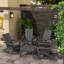 Joubert Outdoor Square HDPE Coffee Table-1705929108