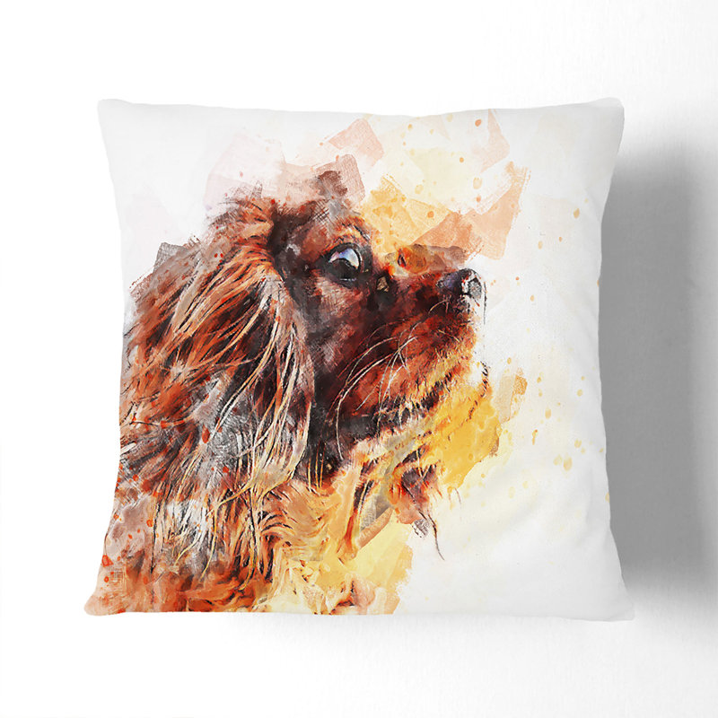 Square Throw Cushion, 40cm H x 40cm W x 15cm D