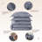 Whisper Organic 100% Organic Cotton Duvet Cover King Size - Naturally Soft Lightweight & Cooling Duvet Cover Set With Decorative Shams - Premium Gots Certified 300 Thread Count Sateen Weave (Queen, Mineral)-117402475-117402482