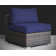 Palacio Wicker Fully Assembled 4 - Person Seating Group with Sunbrella Cushions