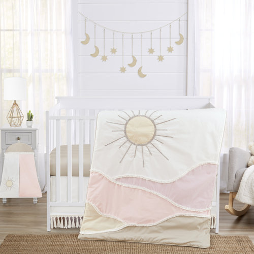 Sweet Jojo Designs Desert Sun and Mountain 4 Piece Crib Bedding Set ...
