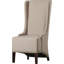 Chaise d'appoint rembourrée en lin Bacall-33246058