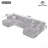 Modular Sectional Sofa 135.4" Boneless Sofa Couch Cozy Sectional Couch With Two Movable Ottomans For Living Room-1888347825