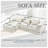 2 - Piece Chenille No Frame Compressed Boneless Sectional-653035633