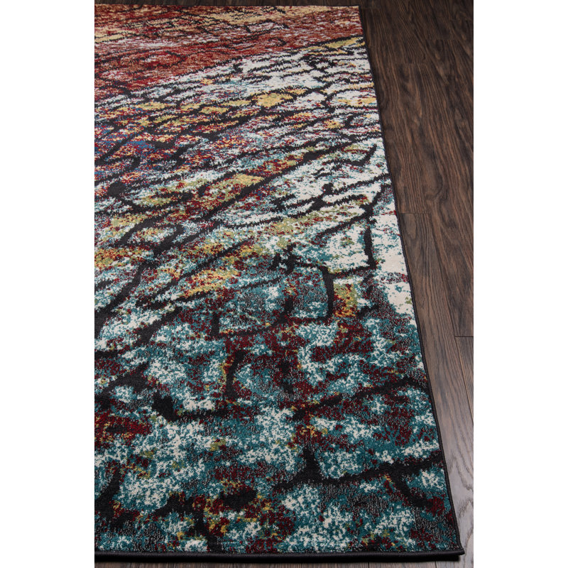 Khalil Abstract Indoor Rug, Rectangle 3'11" x 5'7"