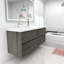 Ensemble de meuble-lavabo mural simple 60 po Antheny-1786824344