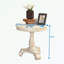 Table d'appoint ronde à piédestal en bois-1797056012