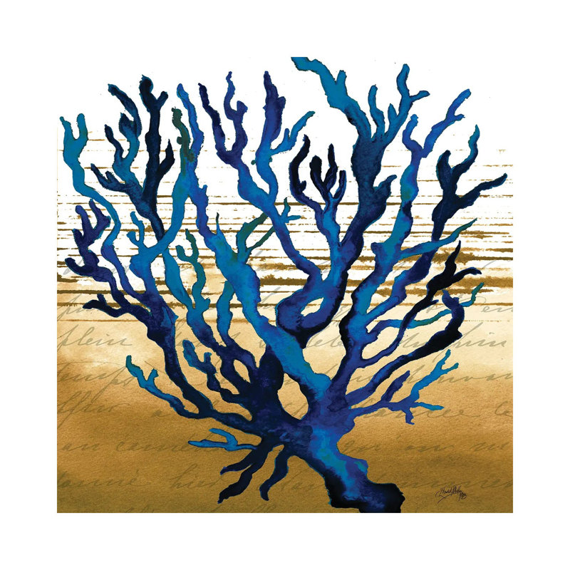 Coastal Blue by Elizabeth Medley - Wrapped Canvas Gallery-Wrapped Canvas Giclée, 93.98 cm H x 93.98 cm W x 1.91 cm D