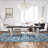 Hokku Designs 5 - Piece Extendable Double Pedestal Dining Set
