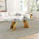 Glass Top Single Coffee Table